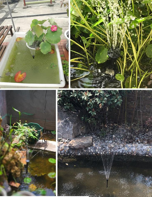 Saulės energijos sodo fontano siurblys Saulės vandens fontanai Kriokliai Galia saulės paukščių fontanas Varomas vandens siurblys paukščių vonios fontanas