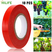 Nožnice na záhradu, štepenie stromov, parafilm, záhradnícky viazací pás, PVC viazacia páska, 10 ks, viazací nástroj, kvetinový viazací stroj na zeleninu