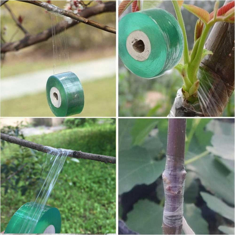 2-15 Vnt. 100M ritininė skiepijimo juosta plėvelė vaismedžių pjovimo įrankiai.