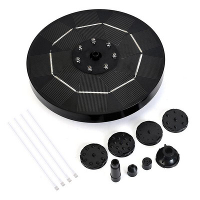 Päikeseenergia purskkaev Bassein Aed Voolav veepurskkaev Ujuv vann Linnupurskkaev Purskkaev välihoov V2a1