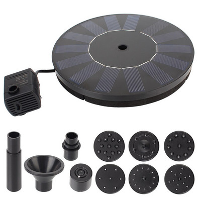 Záhradný vodopád, fontána, čerpadlo, jazierko, terasa, záhradná dekorácia, vtáčia kúpeľ, solárny panel, solárna fontána, plávajúca fontána