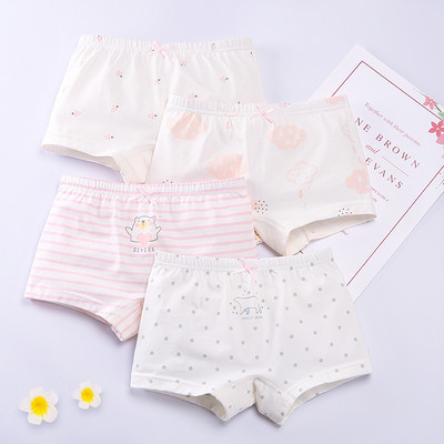 Vaikiški bokseriai mergaitėms su kaspinu