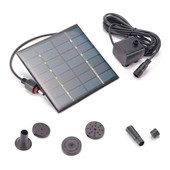 Mini saulės vandens fontanas Baseinas Tvenkinys Krioklys Fontanas Sodo apdaila Lauko paukščių vonia Saulės energija varomas plaukiojantis fontanas