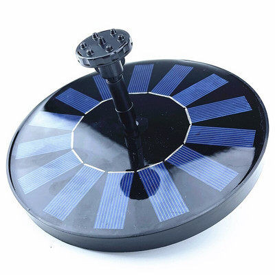 Mini solárna fontána bazén jazierko vodopád fontána záhradná dekorácia vonkajšia vtáčia kúpeľ solárna fontána