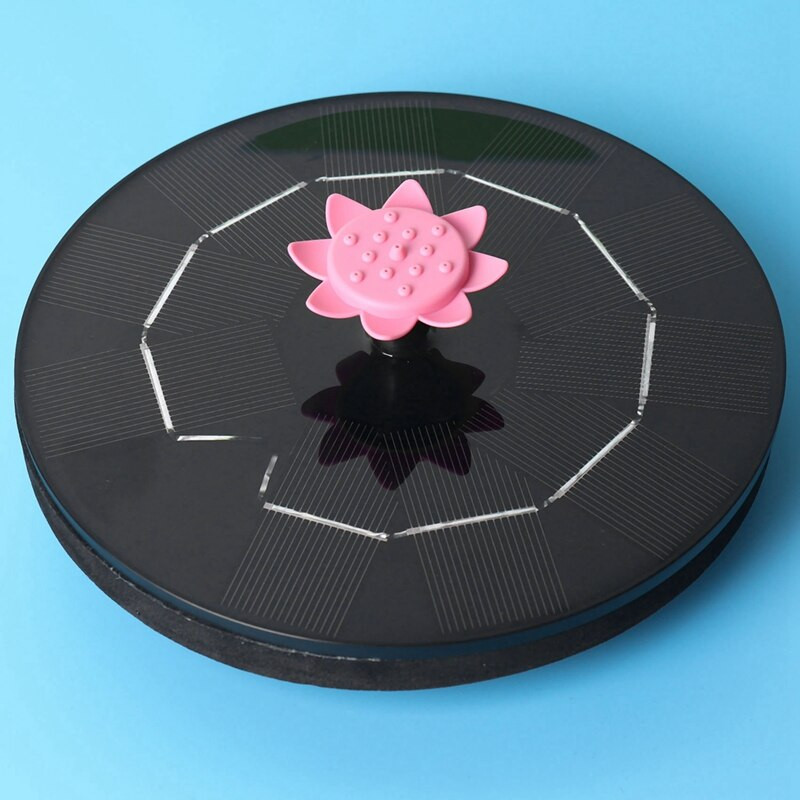 Solárne fontánové čerpadlo Plávajúce fontánové čerpadlo pre vtáčí kúpeľ, akvárium, akvárium a vonkajšiu záhradnú dekoráciu