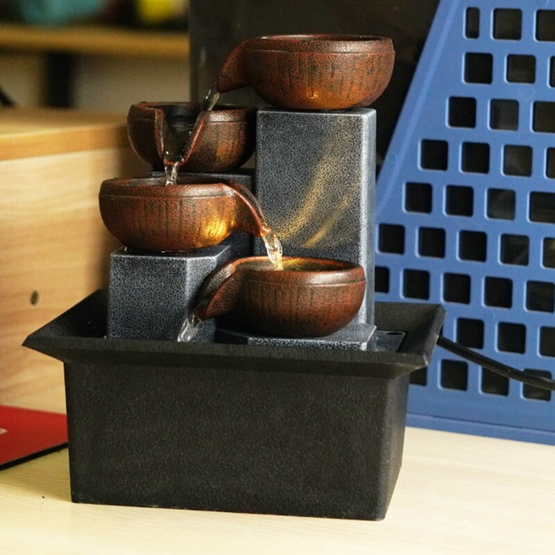 Stalinio fontano papuošalai Namų sodininkystei puošmena Rokas Vandens fontanas Amatai Dovanos Stalinio stalo puošmenos