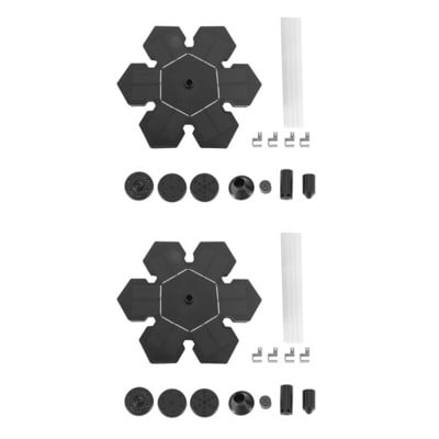 2X solárne fontánové čerpadlo, solárne napájané vtáčie kúpele, fontánové čerpadlo, sada solárnych panelov, vodné čerpadlo, zavlažovacie ponorné čerpadlo.