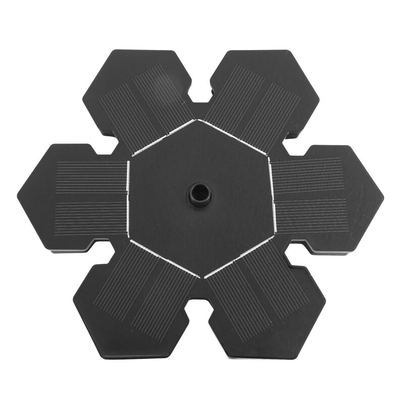 2X solárne fontánové čerpadlo, solárne napájané vtáčie kúpele, fontánové čerpadlo, sada solárnych panelov, vodné čerpadlo, zavlažovacie ponorné čerpadlo.