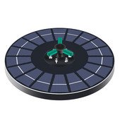 BSV-SP046L Saulės fontano siurblys Vandens siurblys Plaukiojančio fontano baterijos lemputė