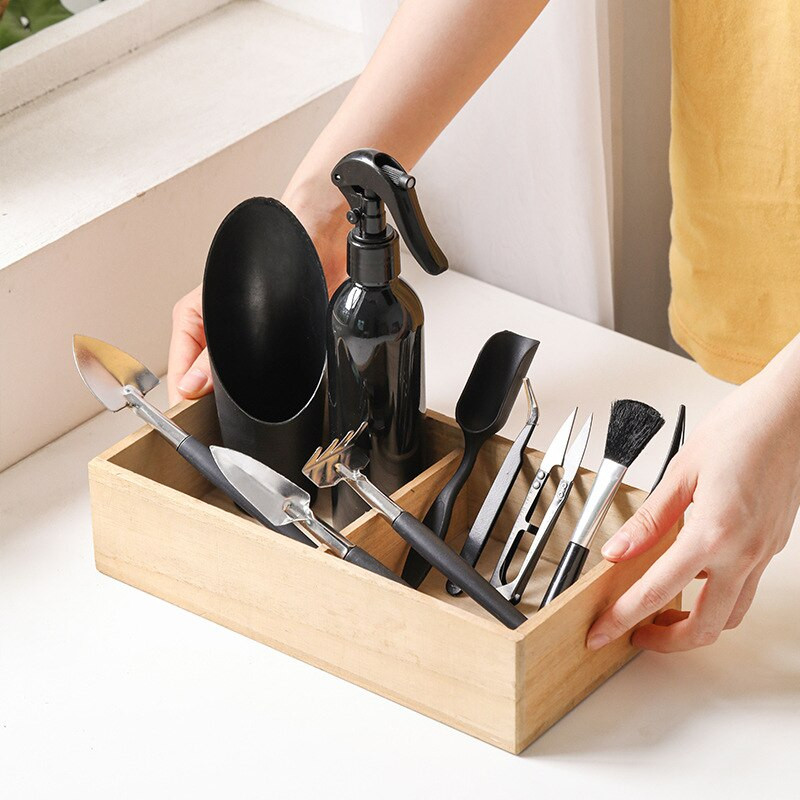 5/8/13 vnt. sodo sodintuvo rinkinys Sultingų augalų įrankiai Mini sodo rankinių įrankių rinkinys kambariniams bonsai miniatiūriniams persodinimo sodinukams