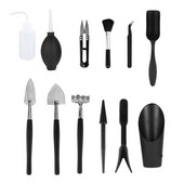 12/13 vnt. Sultingi augalai Įrankiai Sodo sodintuvų rinkinys Mini sodo rankinių įrankių rinkinys kambariniams bonsai miniatiūriniams persodinimo sodinukams