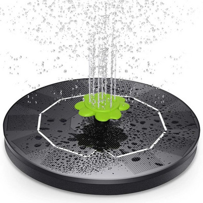 Päikeseenergia purskkaevupump Ujuv purskkaevupump linnuvanni basseini akvaariumi ja väliaia kaunistamiseks