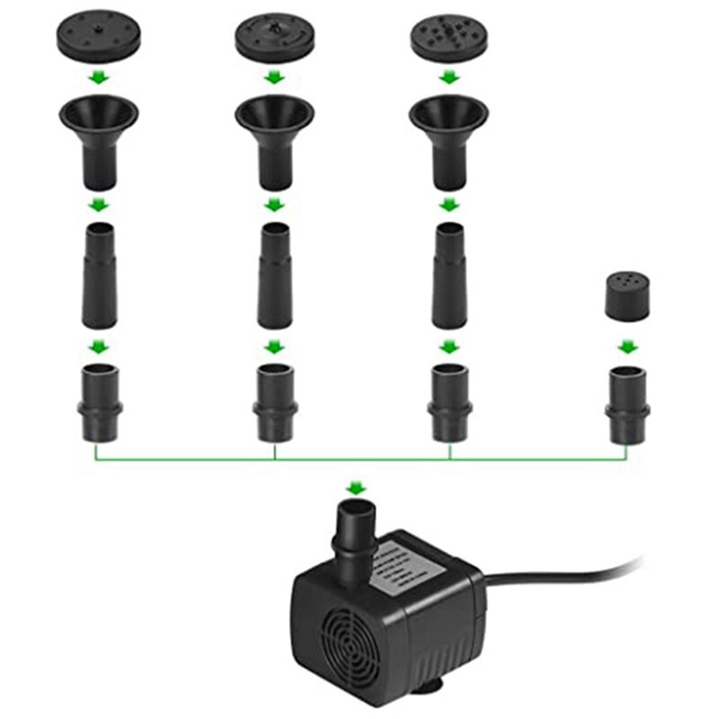 Skatinimas! Vandens fontano siurblys lauke, patobulintas saulės energijos šaltinio tvenkinio siurblio rinkinys su kuoleliu, saulės energija varomas vandens fontano siurblys