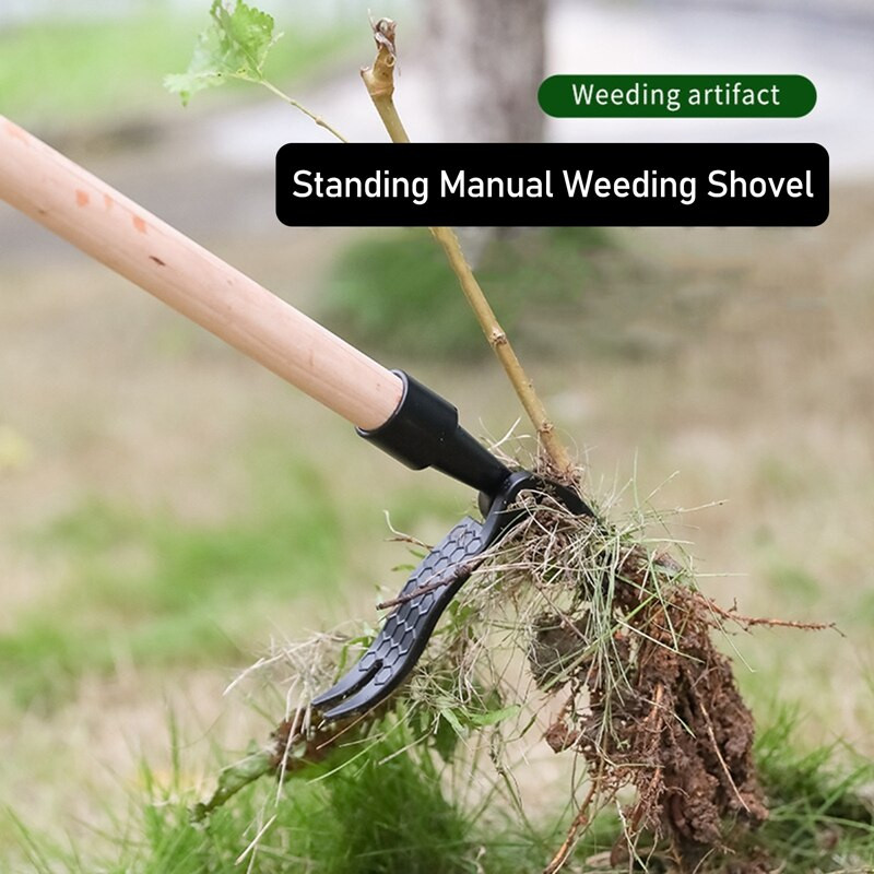 Nástroj na vytrhávanie buriny Weeder, stojaci vytrhávač buriny, pazúrový odstraňovač koreňov, vonkajší nástroj na zabíjanie s nožným pedálom
