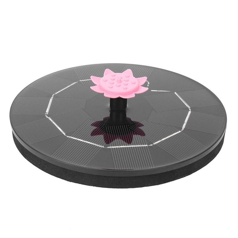 Solárne fontánové čerpadlo Plávajúce fontánové čerpadlo pre vtáčí kúpeľ, akvárium, akvárium a vonkajšiu záhradnú dekoráciu