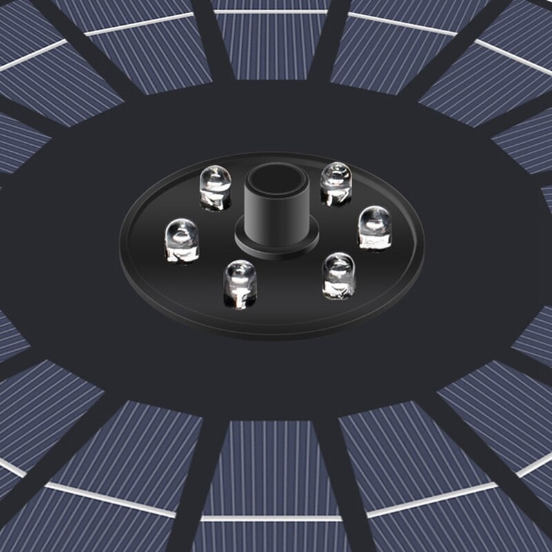 BSV-SP046L Solárne fontánové čerpadlo Vodné čerpadlo Plávajúca fontána Batériové svetlo