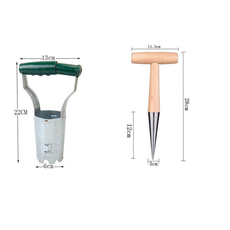Namų sodininkystė Medinis sodinimas Sėklos ir svogūnėliai Įrankiai Rankinis ekskavatorius Sėjinukų šalinimas Sėjinukų keltuvas sėklų sodinimo įrankis