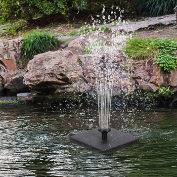 Solar Power Αντλία Σιντριβανιού Solar Fontein Bird Fountain Water Floating Fountain Pond Garden Decor Patio Decor γκαζόν