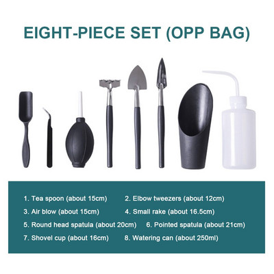 8/13 vnt. sodo sodintuvų rinkinys Sultingi augalai Įrankiai Sodo rankinių įrankių rinkinys Kambarinių bonsų miniatiūrinių persodinimo sodinukų rankinis įrankis