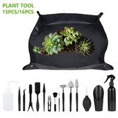 15/16 ks mini záhradné ručné náradie, presádzanie, vonkajšia sada bonsajov, výsadba kvetov, sukulentných miniatúrnych semien na rastlinné potreby
