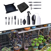 13-dielna súprava záhradných kvetináčov, náradie na sukulentné rastliny, sada ručných záhradných náradia, miniatúrne bonsaje, sadenice, mini nástroj na transplantáciu