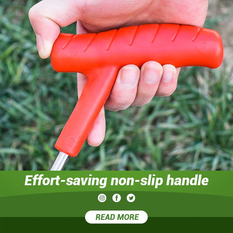 Sodininkystė persodinimo sodinukų kastuvas įsišaknijimo įrenginys Persodinimo kastuvas su neslystančia rankena Rankinis ravėjimo kastuvas sodo įrankis