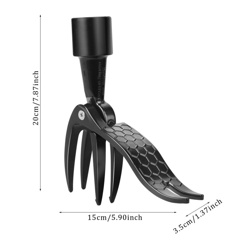 2 balenia stojacieho nástroja na vytrhávanie buriny, ručného vertikálneho manuálneho odburiňovača buriny, lopaty na odburiňovanie, zakoreňovača