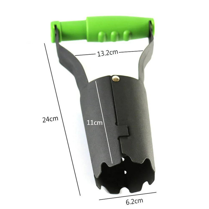 Nerūdijančio plieno automatinio persodinimo sodinukai įrankiai Sodo persodinimo mašina Automatinė kastuvas daržovėms persodinti gėles medžius