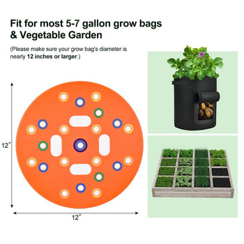Πρότυπο απόστασης σπόρων Εργαλεία κηπουρικής Πίνακας φύτευσης λαχανικών Ανθεκτικό εργαλείο διαχωρισμού σπορόφυτων για φύτευση σπόρων στον κήπο