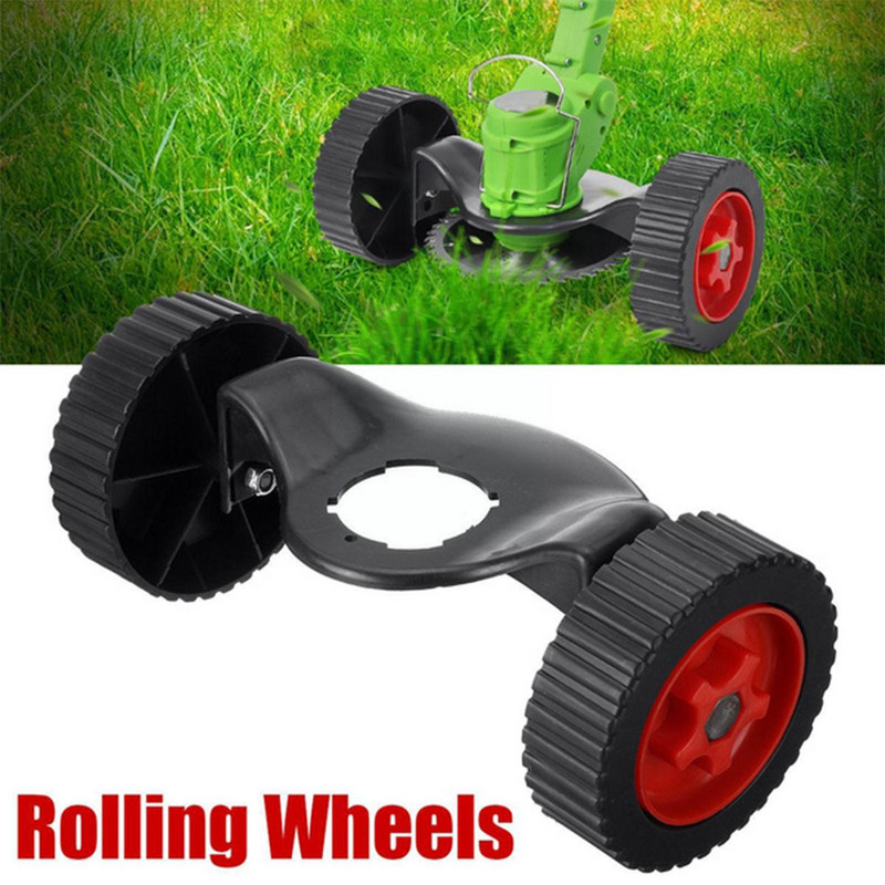 Žolės žoliapjovės riedėjimo ratas Elektrinis riedėjimo ratukas vejos pjovimo įrankis Dropship priedai Sodo styginiai kreiptuvai vejapjovė Comfort D4Z1