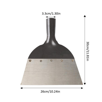 Naujas daugiafunkcis lauko sodo valymo kastuvas plieninis plokščias kastuvas ledo kastuvas ravėjimo sodinimas ūkyje ravėjimo įrankis.