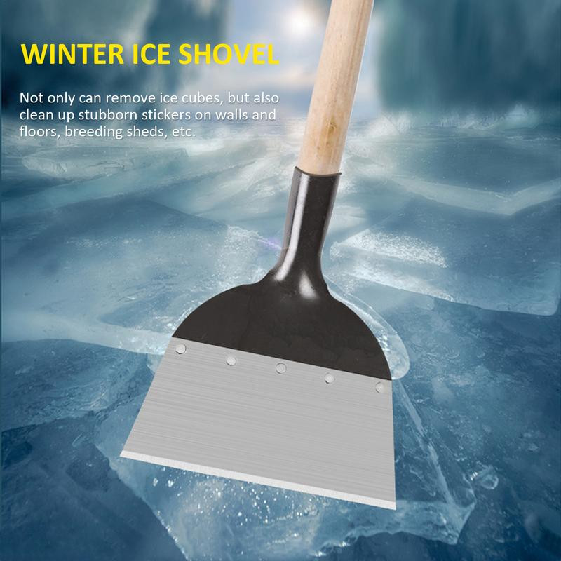 Nová multifunkčná vonkajšia záhradná upratovacia lopata, oceľová plochá lopata, lopata na ľad, odburiňovanie, sadenie, farmársky nástroj na odburiňovanie, dropshipping