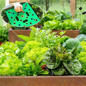 Hot Sale Πρότυπο σποράς τετράγωνης σποράς Απλό μοναδικό εργαλείο διαχωρισμού σπόρων κήπου Κωδικοποιημένη πλάκα καλλιέργειας για φύτευση