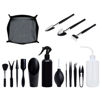 Sultingi augalai Įrankiai Mini sodo rankinių įrankių rinkinys persodinimo įrankiai Miniatiūriniai sodinimo sodo įrankių rinkiniai kambariniams miniatiūriniams