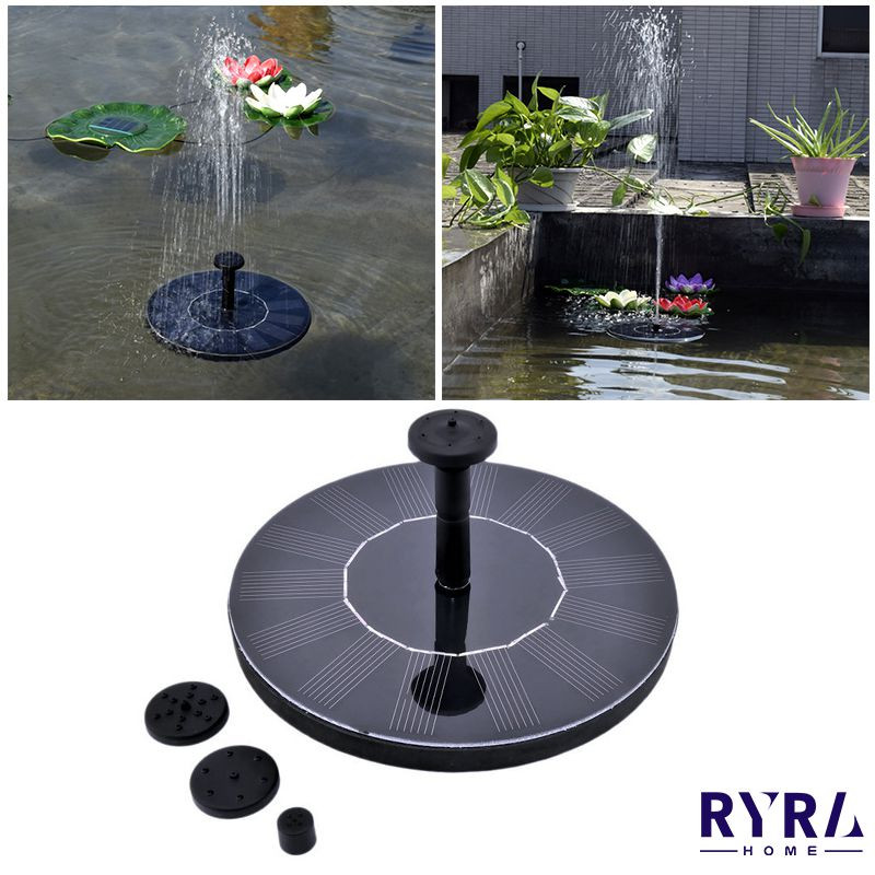 Mini solárna fontána bazén jazierko záhradná vodná fontána dekorácia vonkajšia vtáčia kúpeľ solárna vonkajšia solárna fontána do záhrady