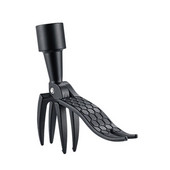 Kerti pázsit körömforma gyökéreltávolító kültéri állvány kézi gyomláló horog lapát lábpedál körömforma egyszerű gyomlehúzó eszköz