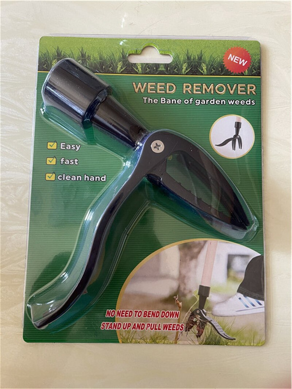 Kerti pázsit körömforma gyökéreltávolító kültéri állvány kézi gyomláló horog lapát lábpedál körömforma egyszerű gyomlehúzó eszköz