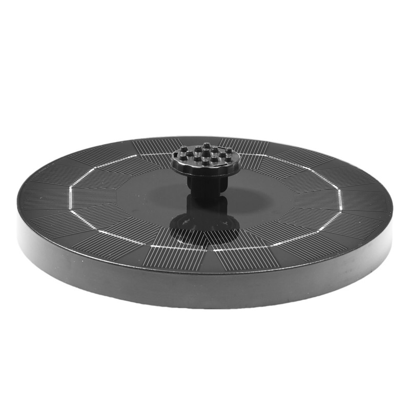 7 V 2,5 W saulės energija varomas fontanas Saulės fontano siurblys 6 purkštuvai Saulės paukščių vonios fontanas baseino sodo žuvų rezervuarų akvariumui