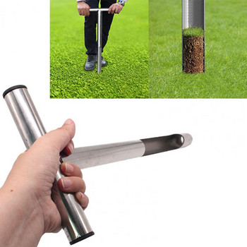 Ανθεκτικό Excellent T-Style Handle Soil Test Probe Practical Soil Sampler Σωληνοειδής επαναχρησιμοποιήσιμος για γήπεδο γκολφ