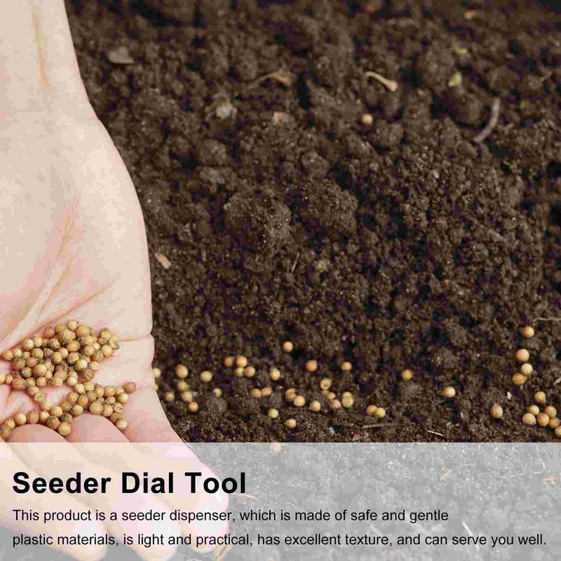 10 vnt Nešiojama Naudinga Saugumo Sodo sėjamoji 5 pavarų reguliuojama sėjamosios sėjamosios skirstytuvas