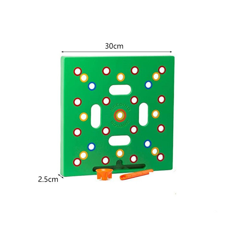 Kvadratinė Sodininkystė Sėklos Sėjamosios Sėklų Atstumas Įrankis Daržovių Augalų Sodinimo Lenta Sėjinukų Tarpiklis Įrankis Sėklos Kvadratinis dėklas Dropship