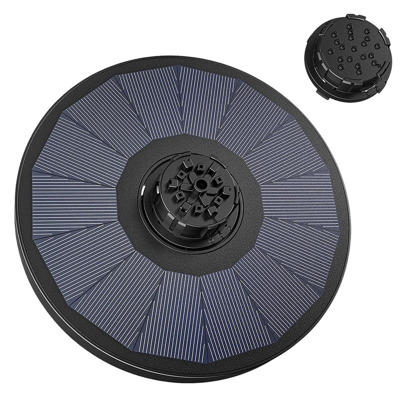 Fontány do vtáčieho kúpeľa pre vonkajšie použitie, solárne čerpadlo na fontánu do vtáčieho kúpeľa pre vonkajšie použitie, plávajúci bazén, solárne fontány do vtáčieho kúpeľa pre jazierko.