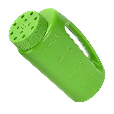 2L rankinis sėklų trąšų druskos barstytuvas Reguliuojamo skylės dydžio sodo įrankis Nešiojamas laistytuvas sėjos įrankis J99Sto