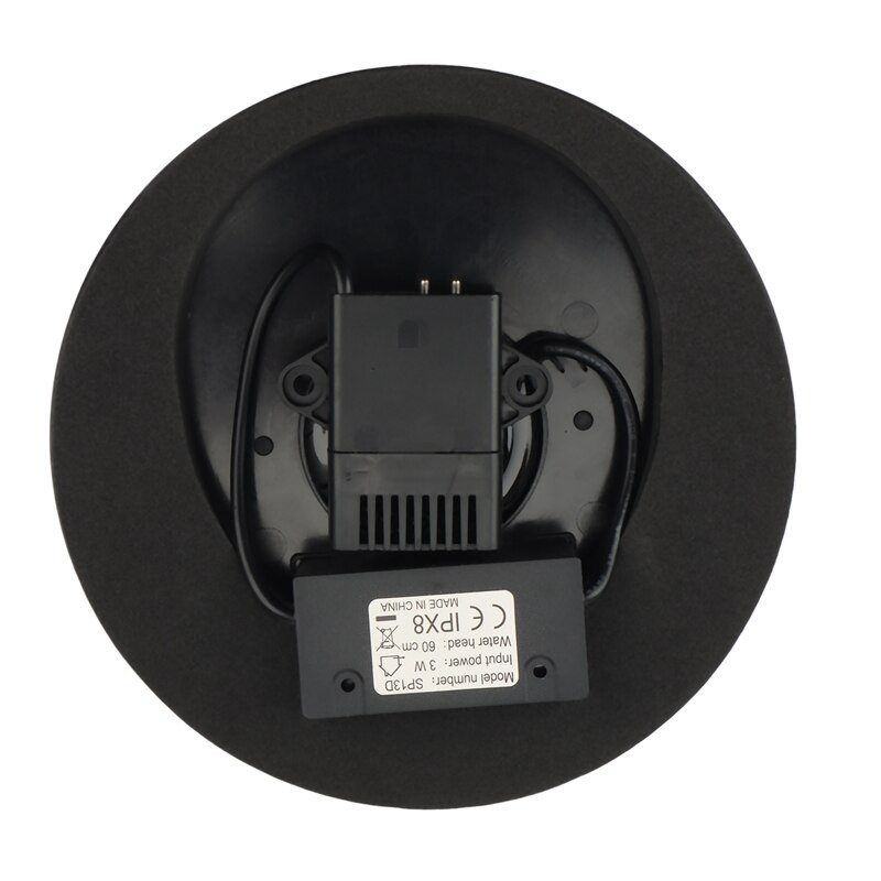 JFBL Hot 6V/3,5W plávajúca solárna fontána Záhradná vodná fontána Farebné LED svetlá Solárny panel napájaný fontánou Jazierko Bazény Záhrada