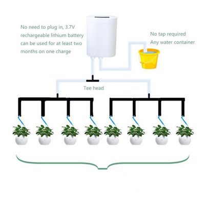 8/4/2 galvutės automatinio laistymo siurblio valdiklis Gėlės Augalai Namų purkštuvas Lašelinio drėkinimo įrenginys Siurblio laikmačio sistema Lauke