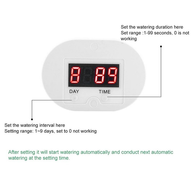 8/4/2 galvutės automatinio laistymo siurblio valdiklis Gėlės Augalai Namų purkštuvas Lašelinio drėkinimo įrenginys Siurblio laikmačio sistema Lauke