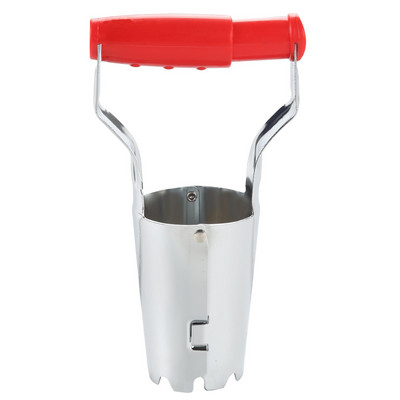 Svogūnėlių sodintuvas FLORA GUARD su gylio žymeklio persodintuvu, skirtas daržovių ir gėlių sodinukų sodinimui, įrankiai cilindrinė sėjamoji