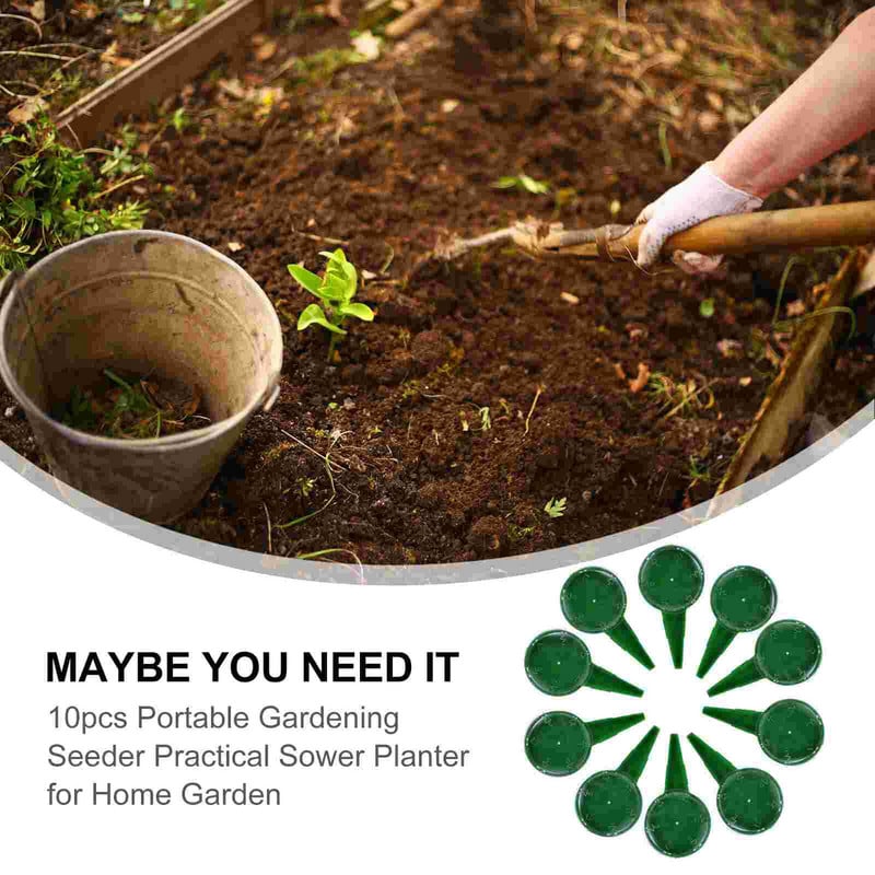 10 ks unikátnych 5-stupňových nastaviteľných sejacích strojov, plastových sejacích strojov, rozmetadiel pre farmu