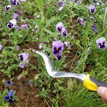 Εργαλείο χειρός Garden Weeder από κράμα αλουμινίου Εγχειρίδιο Home Garden Weeds Pulling Soil Loosening Manual Weeding Gardening Tool