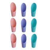 Naberačky na pôdu, malé vedierko na sukulenty, záhradné lopaty, naberačky na kvetináče, kelímky na sadenie, bonsaje, farebné náradie na bonsaje, vtáky